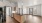 Spacious living rooms